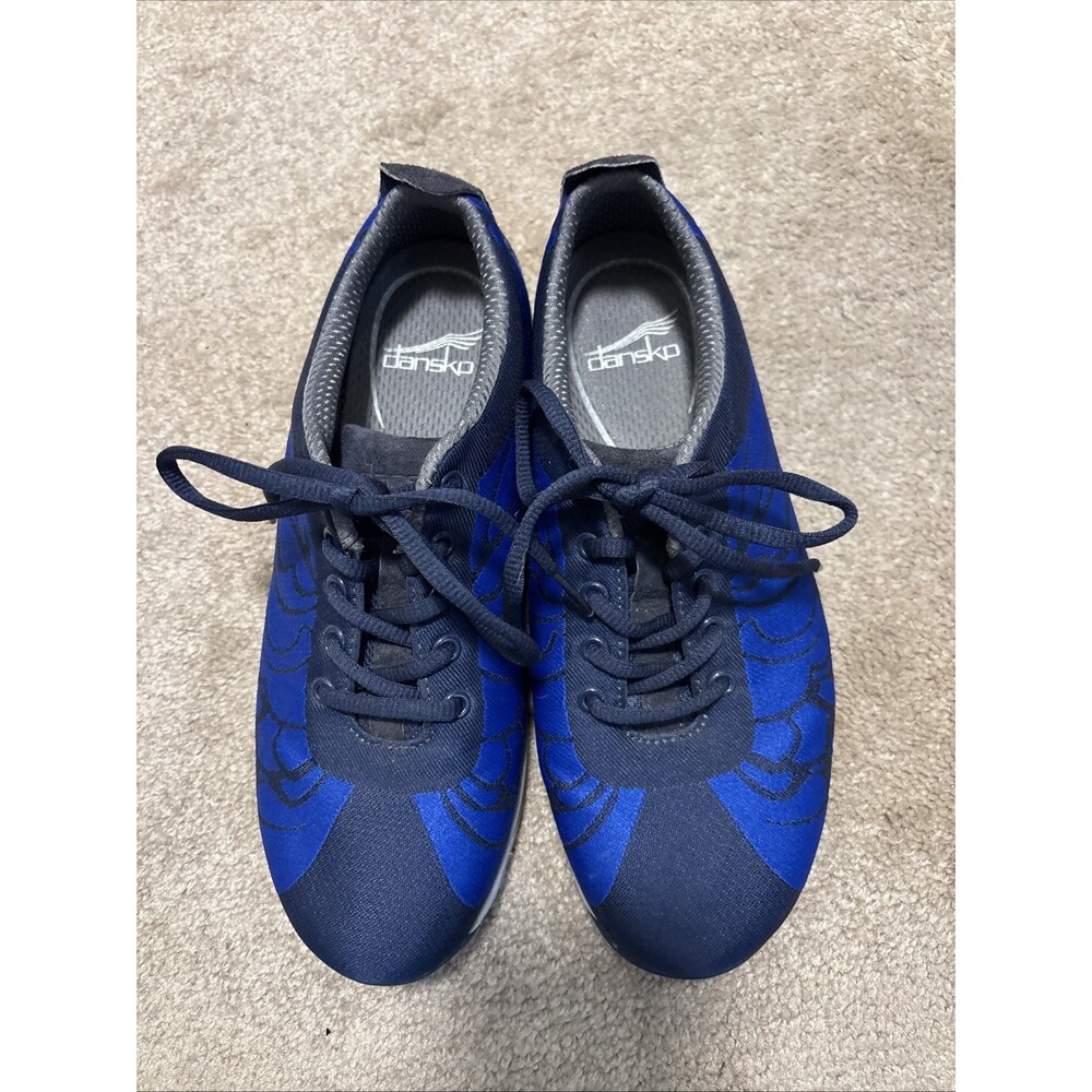 Dansko Hanna Lace Up Sneakers EUR 38 US Womens Size 8  Blue 4508737573 - Picture 2 of 9